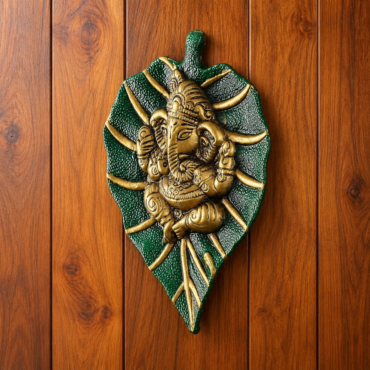 SHRINEX GREEN LEAF GANESH JI