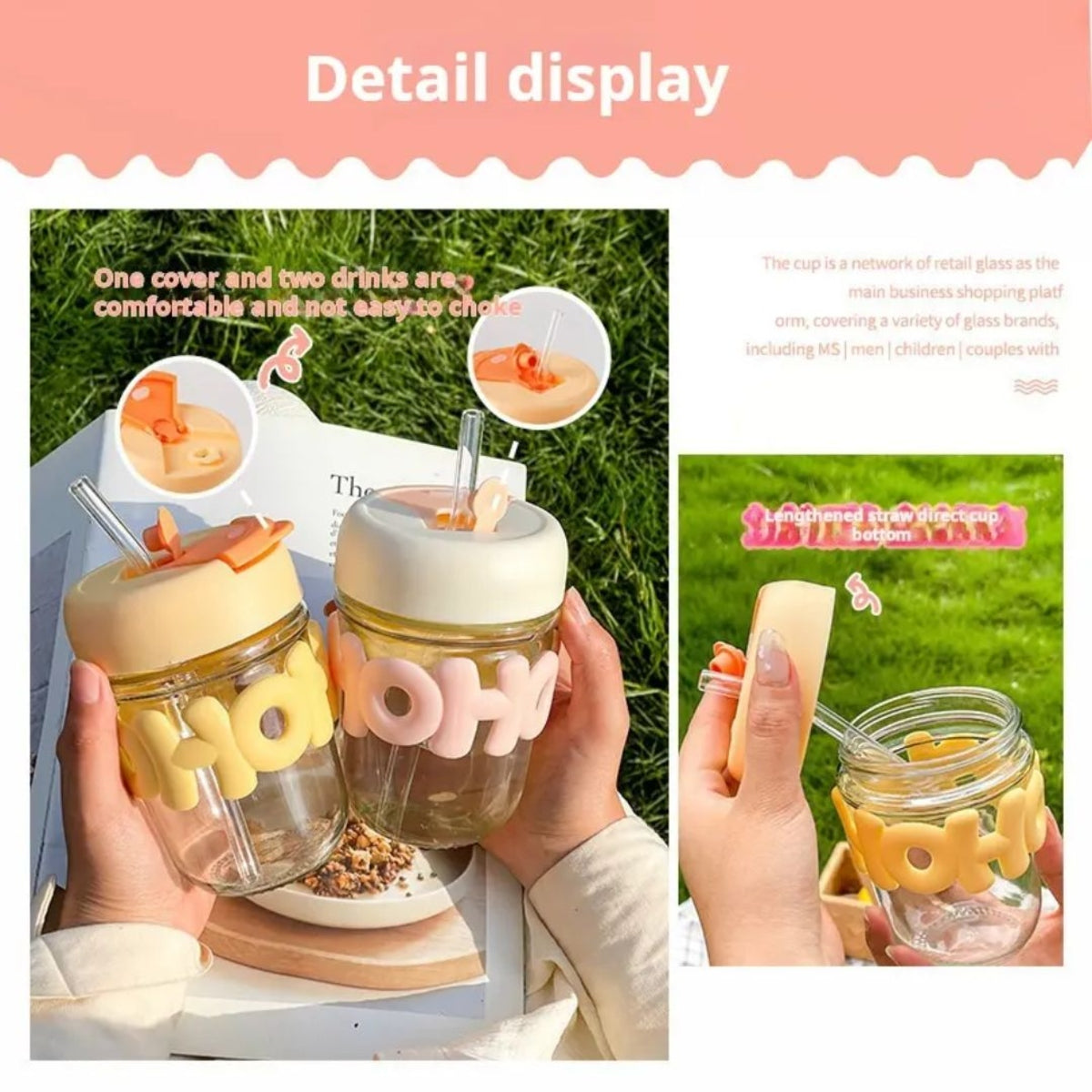 SHRINEX HOHO Glass Mug