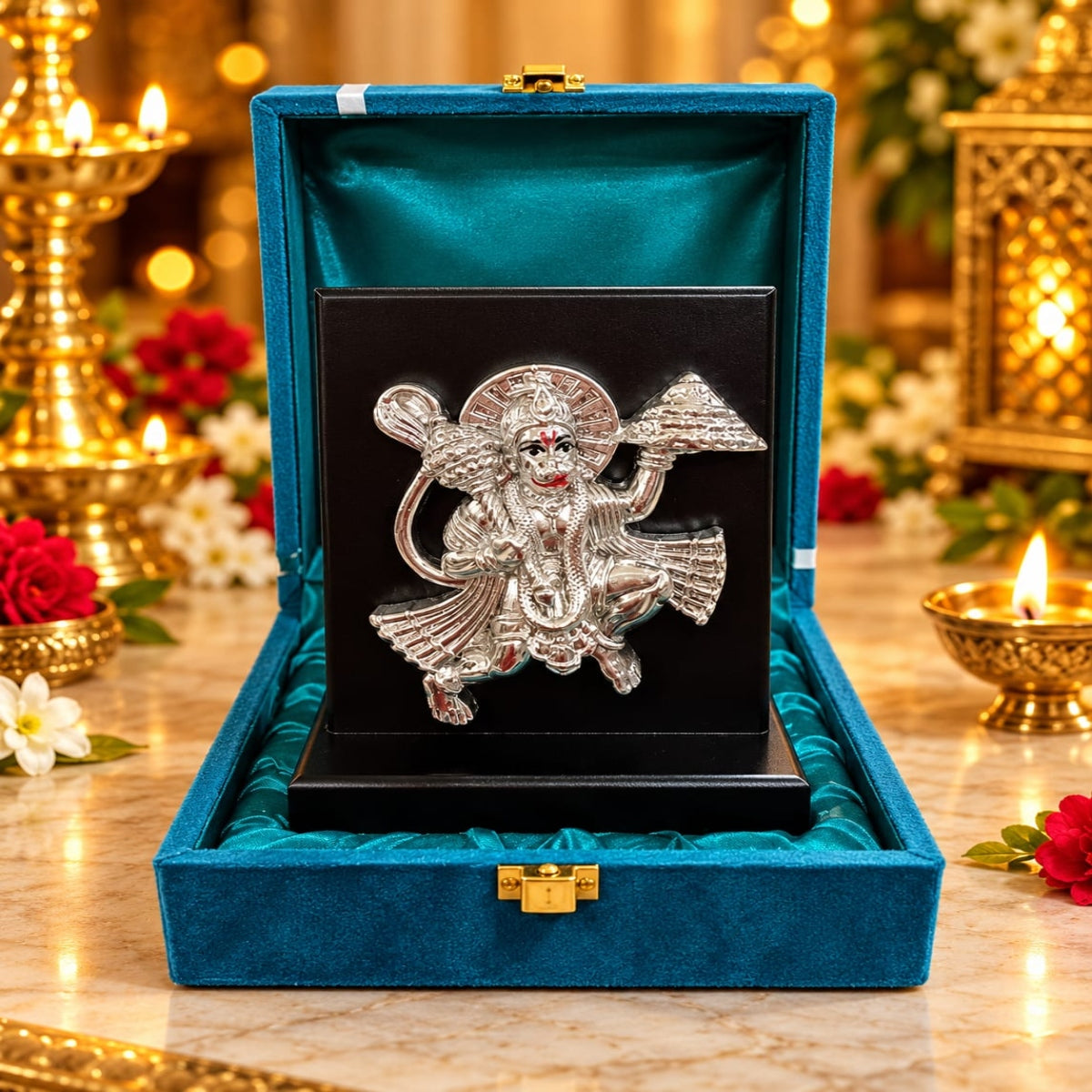 SHRINEX SILVER HANUMAN FRAME