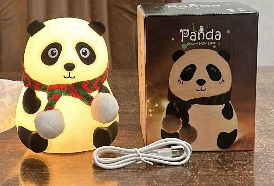 Silicon Panda Lamp