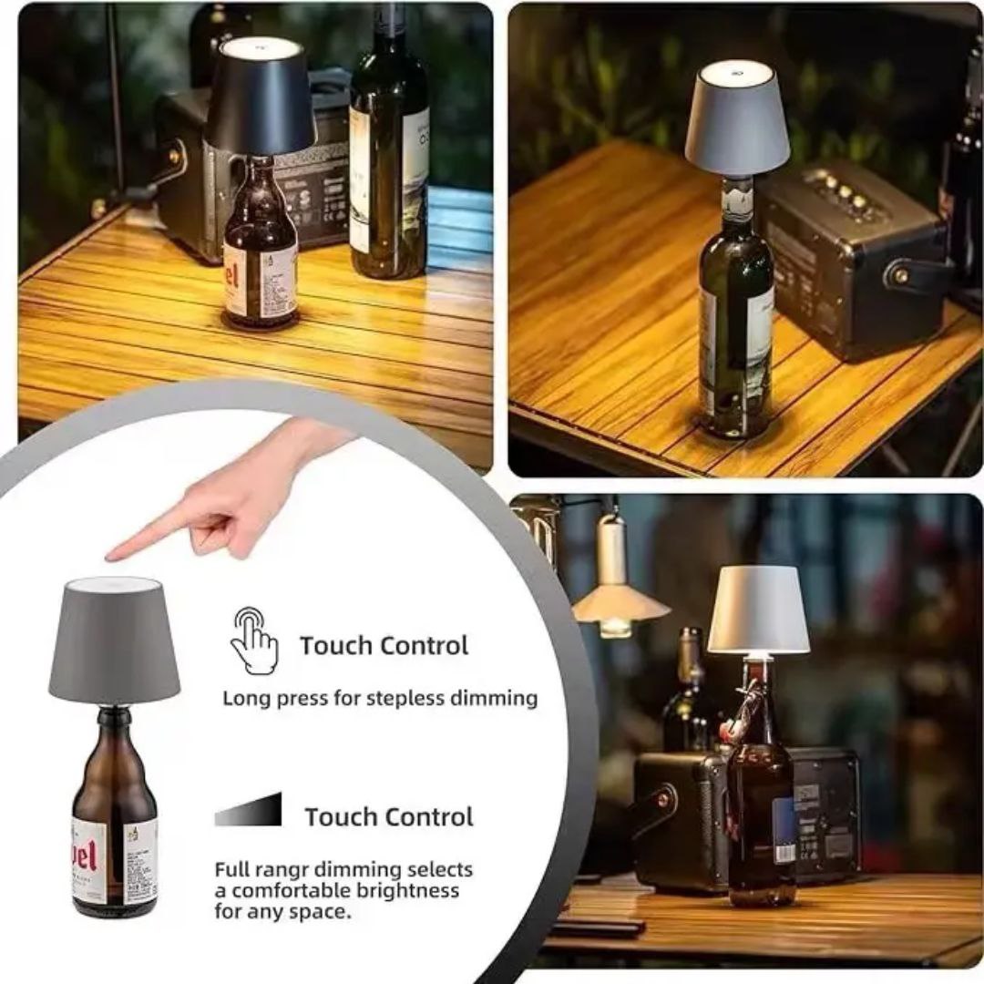 3 Modes Bottle Touch Lamp