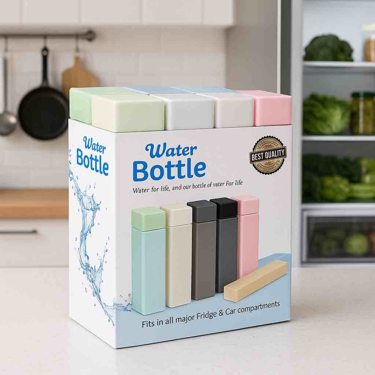 SHRINEX Premium Square Bottle (Set of 6)