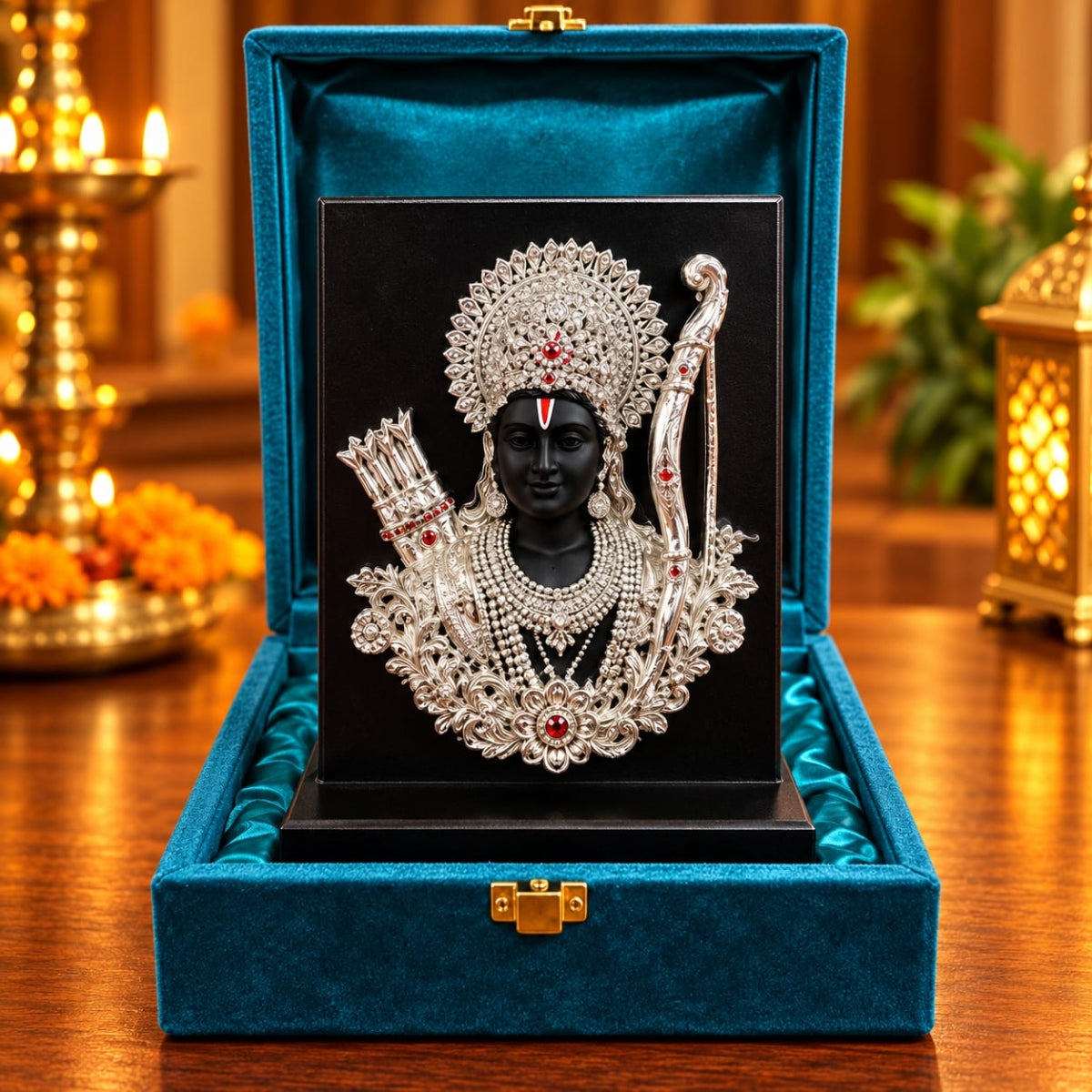 SHRINEX SILVER RAM JI FRAME