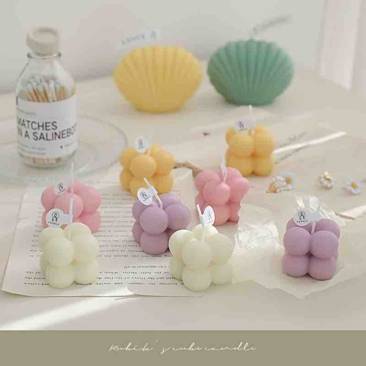 SHRINEX Scented Mini Cubic Candle