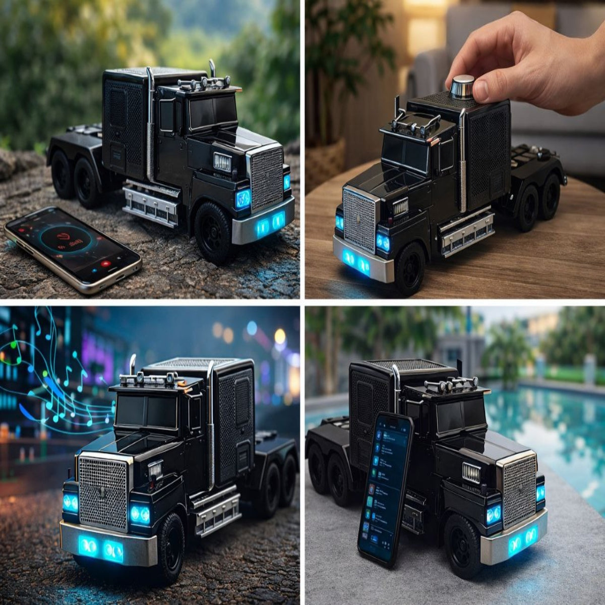 SHRINEX WS-570 Premium Truck Bluetooth Speaker