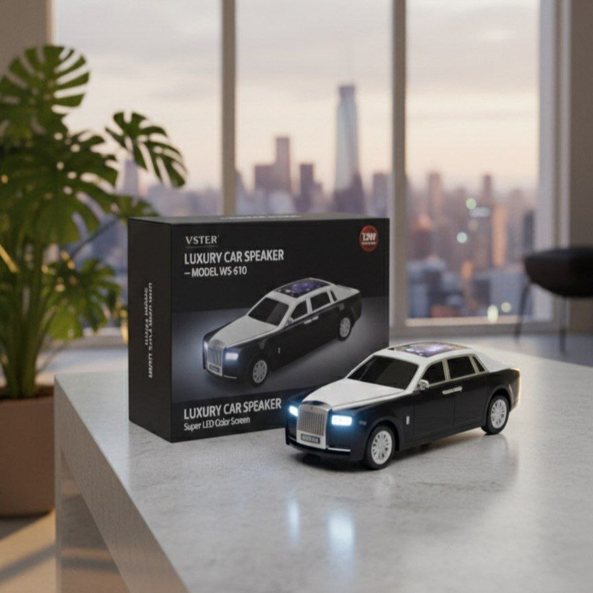 SHRINEX WS-610 Rolls Royce Premium Bluetooth Speaker