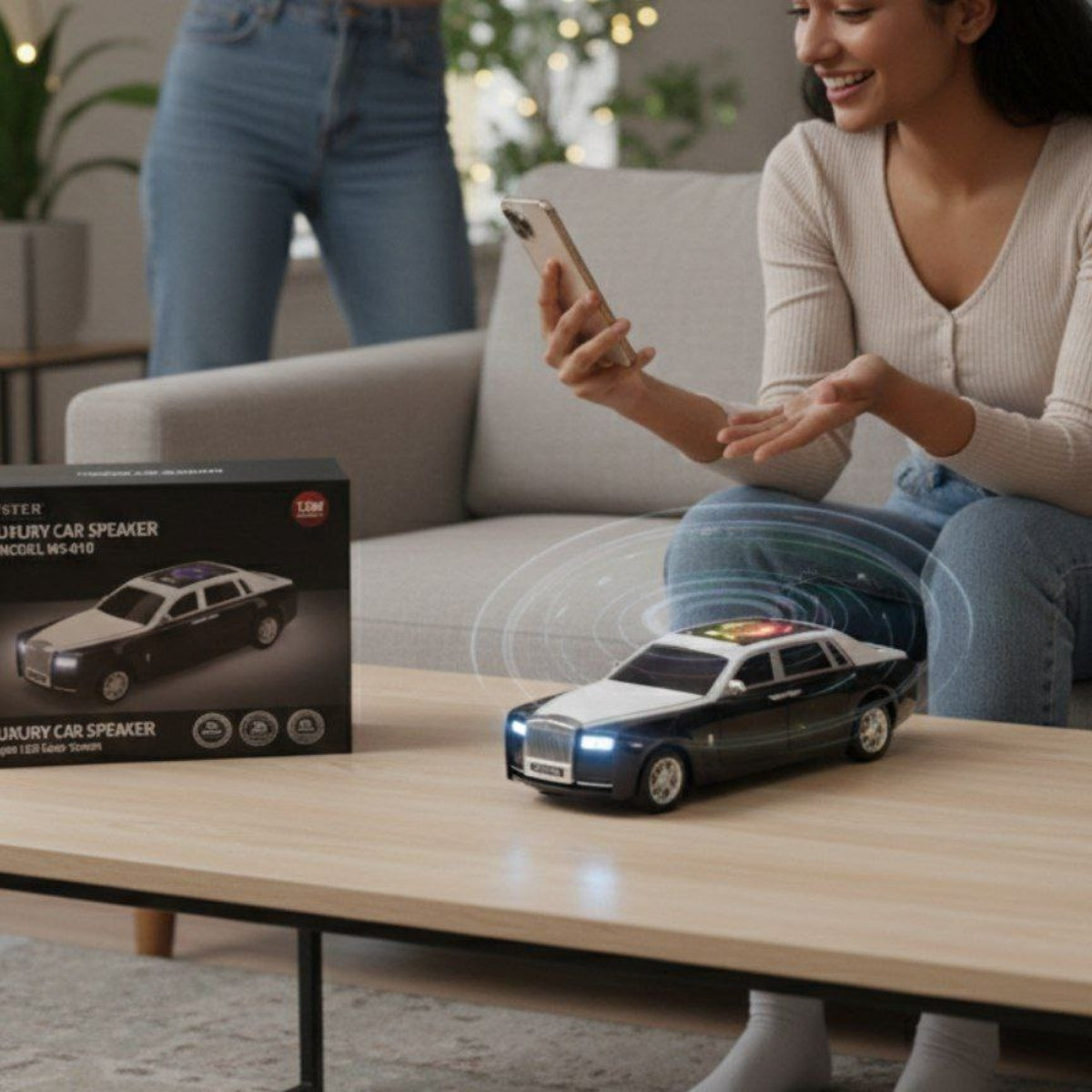 SHRINEX WS-610 Rolls Royce Premium Bluetooth Speaker